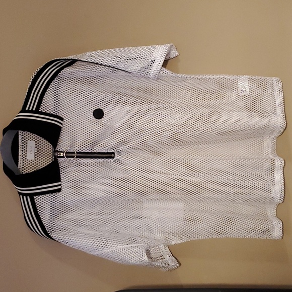 UNIF Laser Cut Polo Shirt Very Rare Size M NWOT'S - Picture 5 of 12